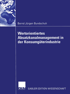 cover image of Wertorientiertes Absatzkanalmanagement in der Konsumgüterindustrie